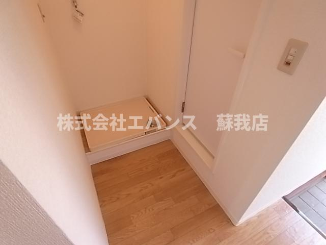 【洗面所】 | シティハイム嶋村 | ゆったりとスペースのある洗面所