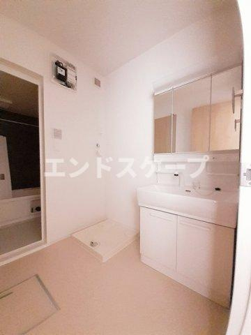 ニューライズ上野田の洗面所|高崎、前橋のお部屋探しはエンドスケープまで！お客様の理想お聞かせ下さい♪