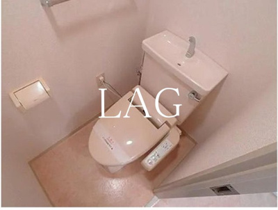 【トイレ】 | ドエルリバーサイド大島 | トイレです。