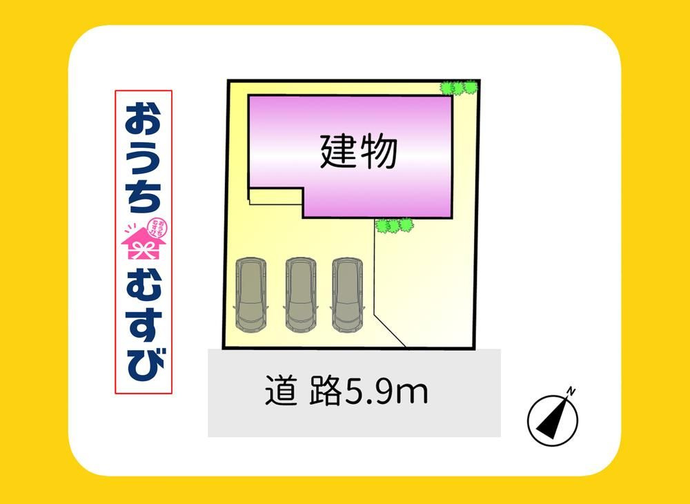 小牧市西之島第2（全1棟）の区画図