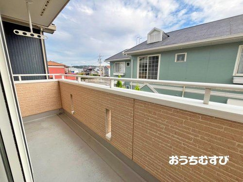 春日井市下条町のバルコニー