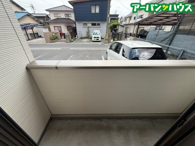 フェリーク庭瀬のバルコニー