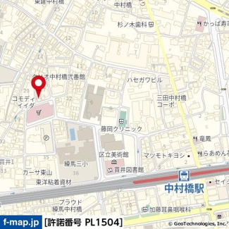 【地図】 | ＬＩＢＥＲＡ練馬中村橋