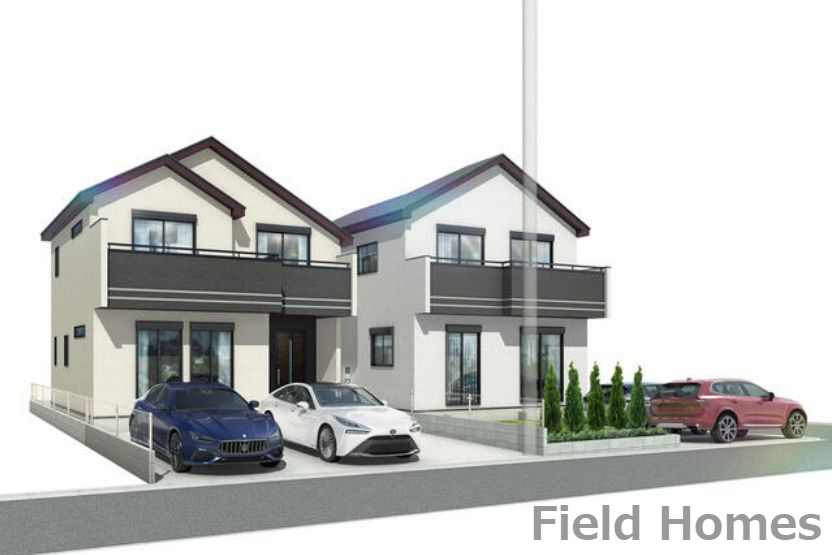 大和市上和田新築戸建て　A号棟の外観|外観イメージ「大和市上和田新築戸建て」