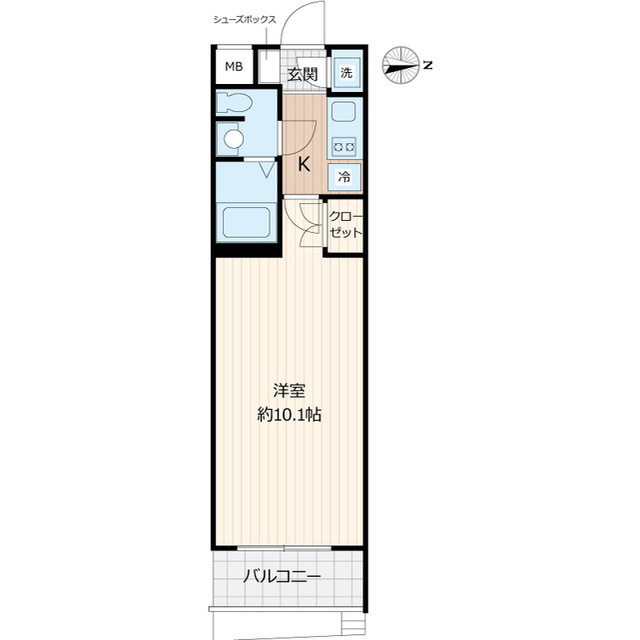 Ｂｅｖｅｒｌｙ　Ｈｏｍｅｓ　赤塚公園Ⅱの間取り