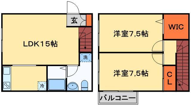 クローバーハイツＢ１