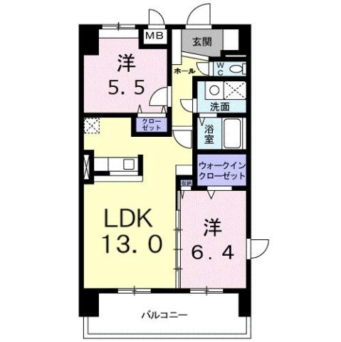 【間取り】 | プラティーク六町
