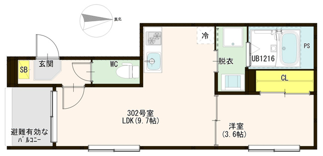 【間取り】 | レフジアコート平野
