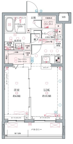 【間取り】 | クレヴィスタ墨田