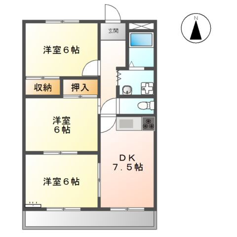 【間取り】