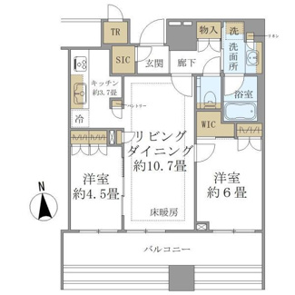 【間取り】 | 白金ザ・スカイ西棟