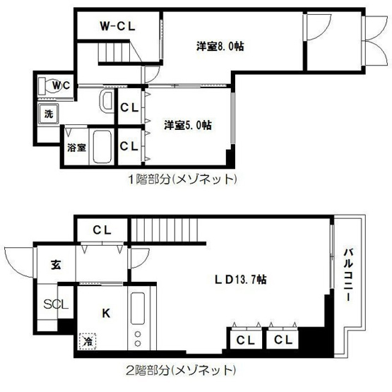 【間取り】 | Ｙ’s大手通