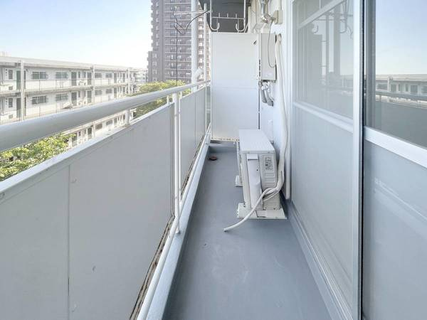 ビレッジハウス田中4号棟のバルコニー|ビレッジハウスの同一物件・同一タイプの間取りの写真です