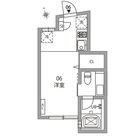 【間取り】 | グランエッグス中野坂上 | 間取り図