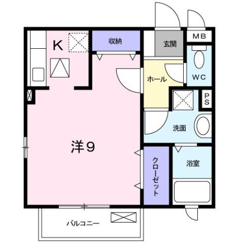 【間取り】 | グランデ　ピーヌス