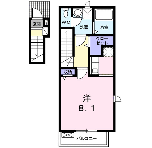 【間取り】 | シュティル森崎