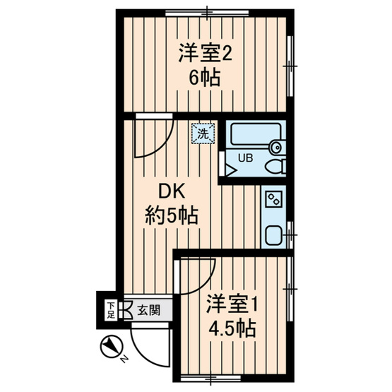 【間取り】 | メゾンイーストワイド