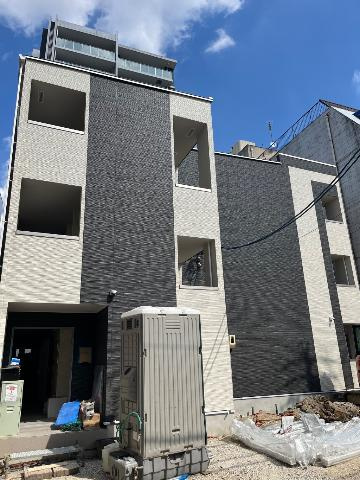 グランシャリオ葵の外観|建築現場