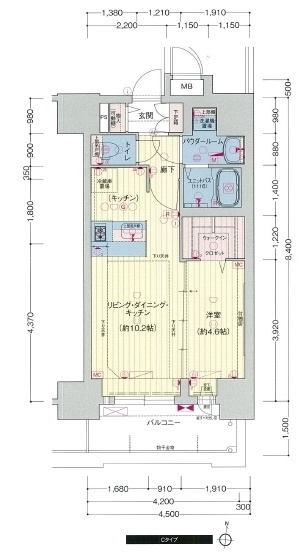 プレサンス錦通　ＴＨＥ　葵の間取り