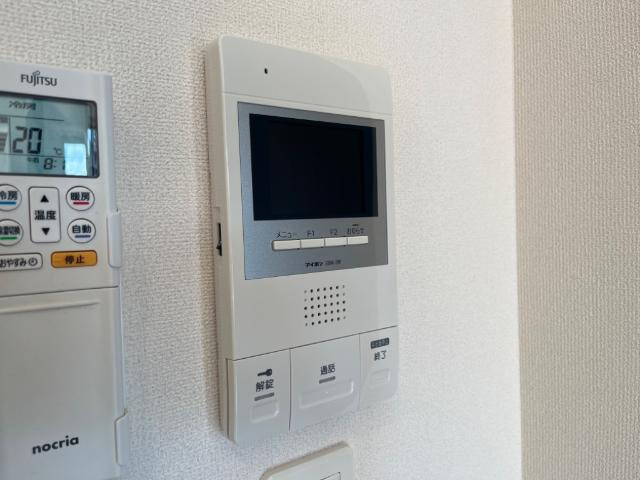 エスタージの内装|カメラ付インターホン