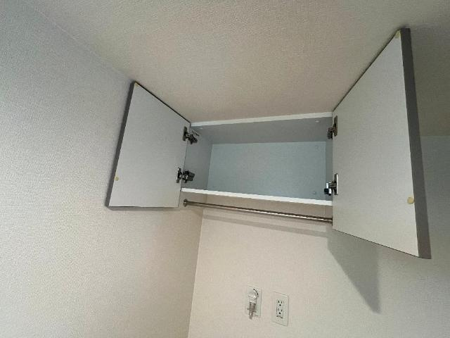 和（なごみ）の設備|洗濯機置き場上部収納