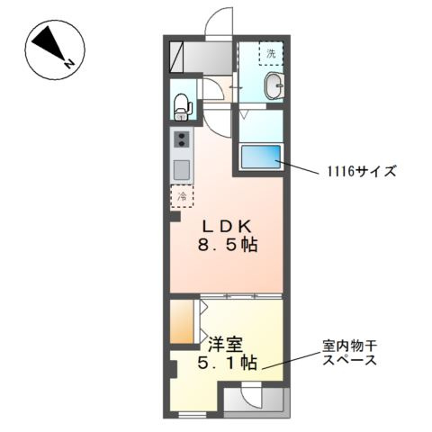 サウダージの間取り