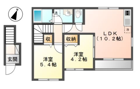 ラ・コリーヌの間取り