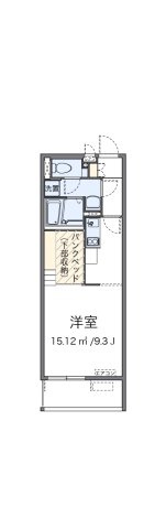 ミランダ紫陽花の間取り|代表的な間取のため実際の間取とは異なる場合があります