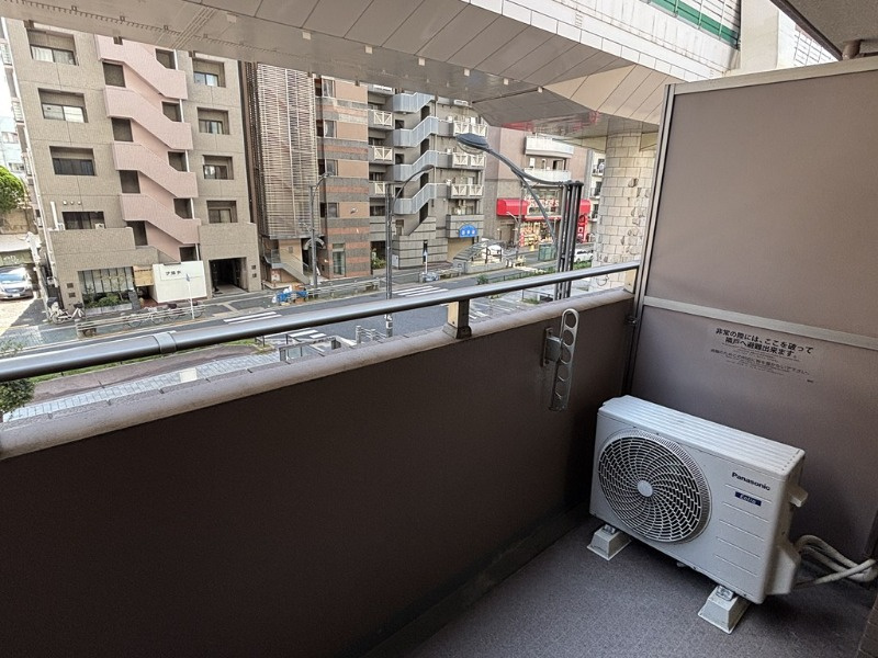 ヴェルト板橋のバルコニー