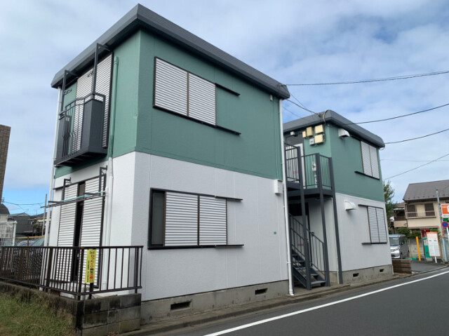 練馬区田柄４丁目のアパートの外観