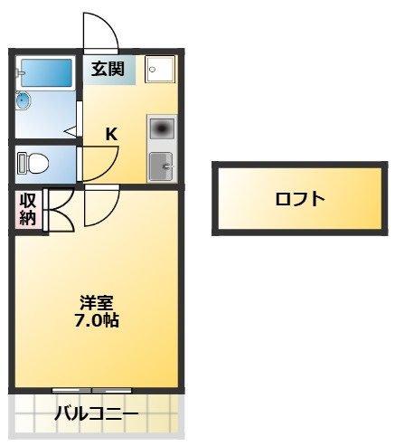 第二白亜館の間取り