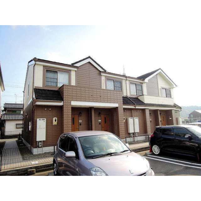 岐阜市粟野西４丁目のアパートの外観