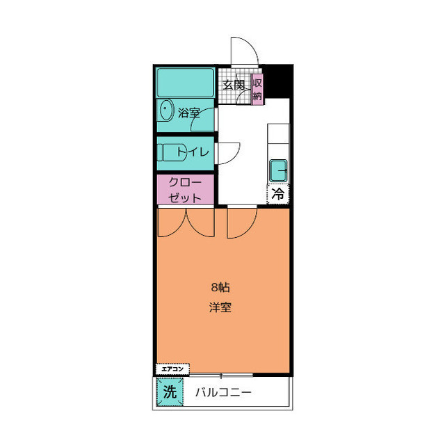 めぞん志茂Ⅰの間取り