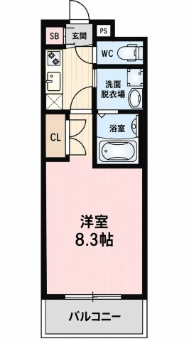 パルティール黒川の間取り