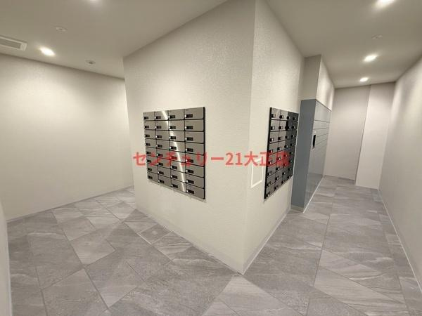 エスリード大阪エヴォルツのエントランス
