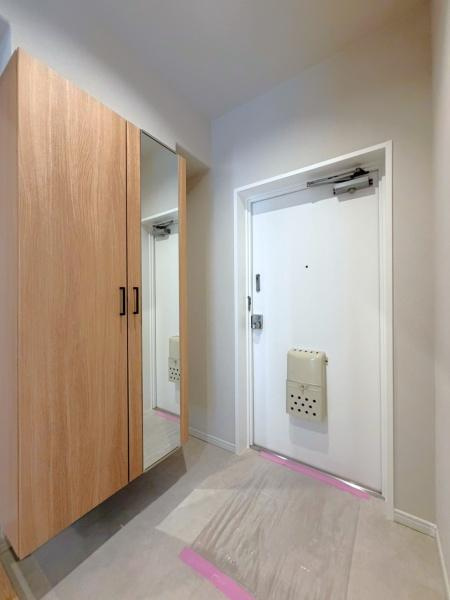 朝日保土ヶ谷マンションの玄関