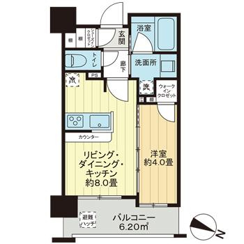 【間取り】 | グローベル　ザ・スイート横浜プレミア