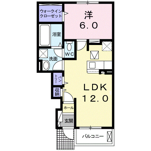 【間取り】 | ピノ・ドルチェⅠ
