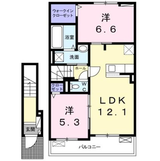 【間取り】 | パストラル香音　Ⅱ
