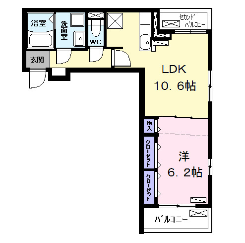 アルバーダの間取り