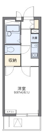 レオパレスＴＹ　ベルツリーの間取り