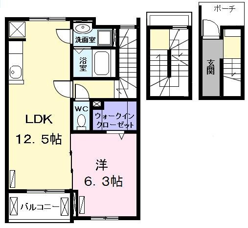 シュエットの間取り