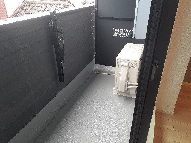 カーサ大塩のバルコニー