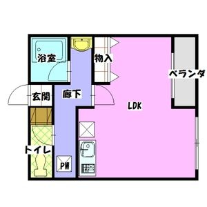 ユタカマンションの間取り