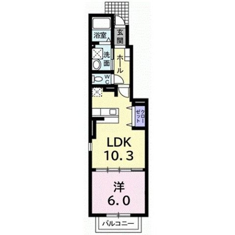 ドレー・アンファンⅢの間取り