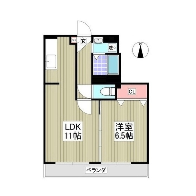 フォレスト小山の間取り