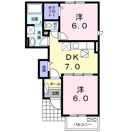 ブローテの間取り