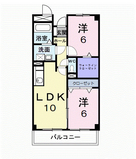 サントピアの間取り