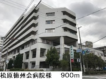 メゾン－６の周辺|松原徳州会病院様まで900m