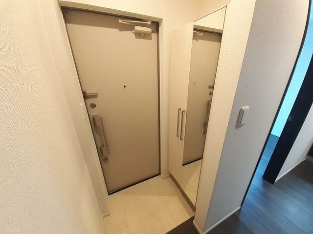 メゾン－６の玄関